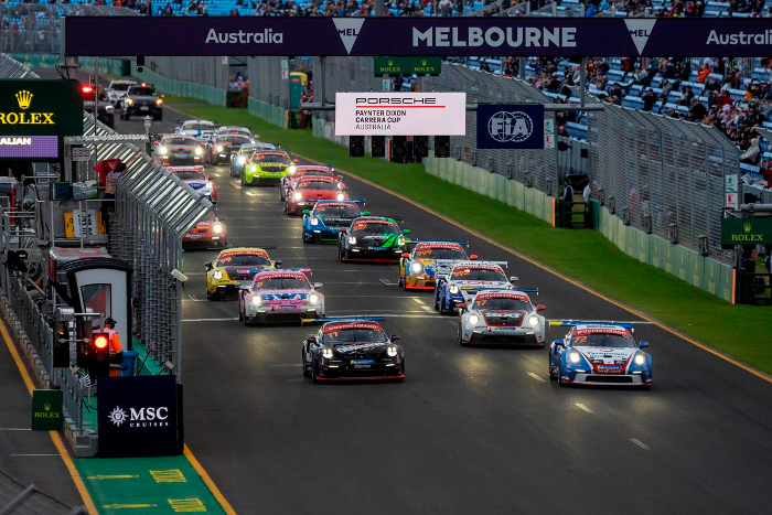 JACKSON WALLS AND ADRIAN FLACK CLAIM PORSCHE CARRERA CUP AUSTRALIA OPENING ROUND HONOURS IN MELBOURNE