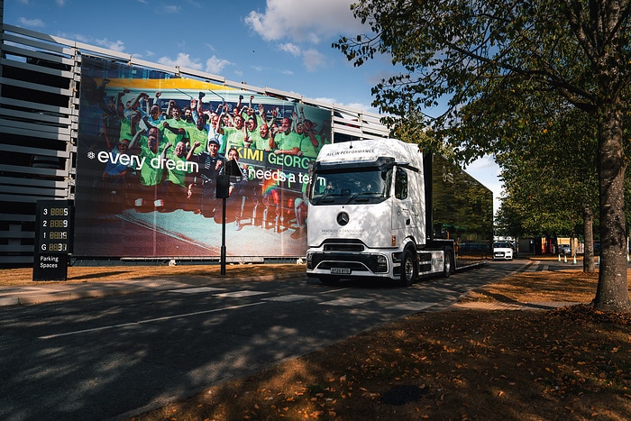 Mercedes-AMG PETRONAS F1 Team achieves 99% sustainable fuels coverage across 2025 European season race and marketing truck logistics_68ed4bb90df82.jpeg
