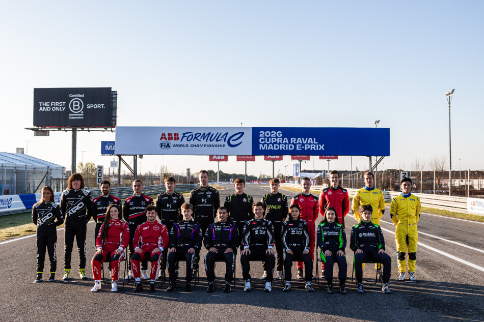 20 Elite Rookie drivers take to the track for the 2026 Cupra Raval Madrid E-Prix Rookie Test_69c1f8af343fb.jpeg