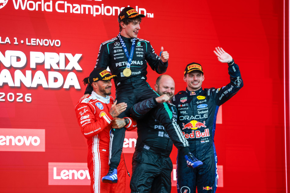 F1 – Antonelli wins thrilling Canadian Grand Prix ahead of Verstappen and Hamilton as Russell retires _6a13b5e282c7c.jpeg