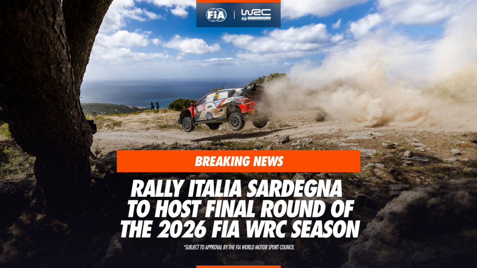 FIA and WRC Promoter confirm final round of the 2026 FIA World Rally Championship